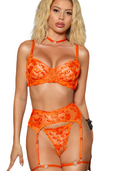 LUCIA 3 piece orange set
