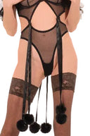 Body lingerie sculptant noir Divine Électra