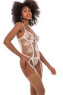 lingerie Whitney moderne et élégante blanche
