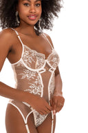 lingerie blanche haut de gamme Whitney