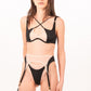 lingerie Clara noire et nude design moderne Marina Paris