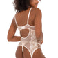 body lingerie transparent Whitney avec finitions couture