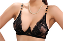 Ensemble lingerie femme noir avec coupe ajustée et détails sophistiqués, esthétique couture et sensualité contemporaine