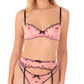 Venezia – Ensemble lingerie rose 3 pièces | MARINA PARIS