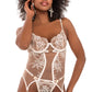 lingerie blanche Whitney en dentelle fine Marina Paris